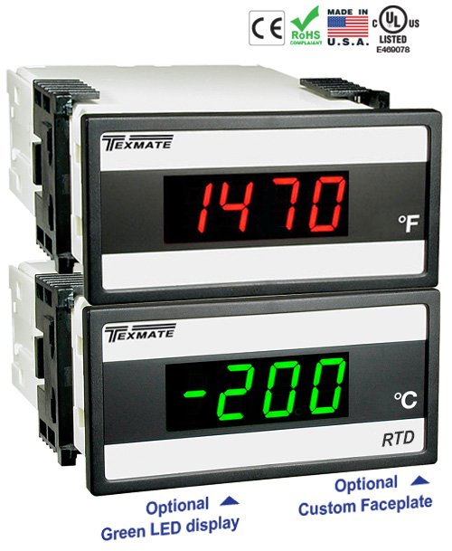 Texmate Panel Meter DX-35-RTD-F