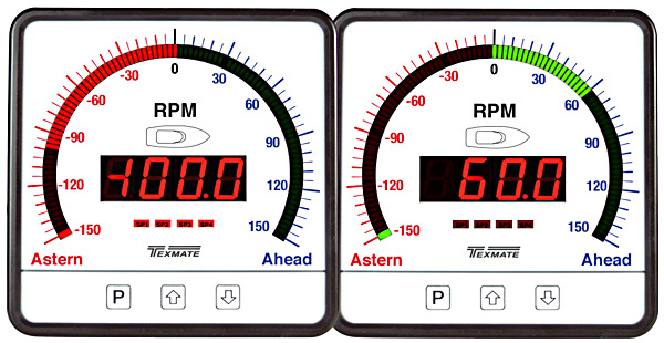 Texmate Panel Meter CL-Astern-Ahead